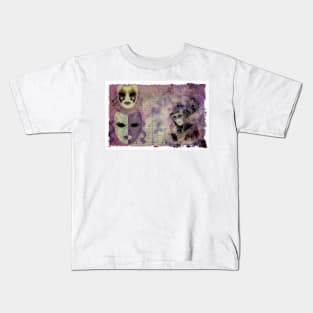 Venice Carnival Masks Kids T-Shirt